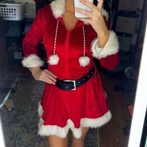 Mrs Claus Santa Costume